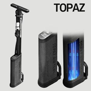 호비 토파즈에어탱크 자전거 펌프 전자게이지 공기주입기