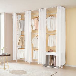 이지온 우먼스 EW-S419T 드레스룸 시스템 커튼 바지 수납 행거