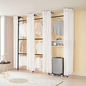 이지온 우먼스 EWB-S418B 드레스룸 시스템 커튼 행거