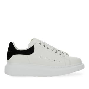 알렉산더맥퀸 오버사이즈 블랙 탭 스니커즈 553770 WIEF19061