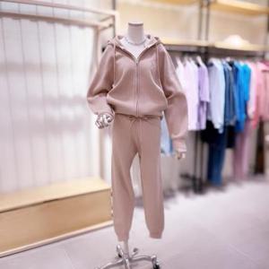 [시에로]SI0KTF591_하찌조직 니트 후드 집업점