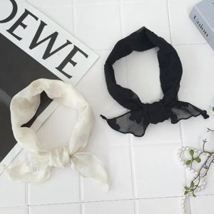 [애슬릿][애슬릿]왕 꽃 레이스 삼각 쁘띠 미니 스카프 간절기