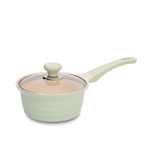 허브 IH 인덕션 겸용 세라믹 민트 냄비 후라이팬 시리즈 18cm 편수