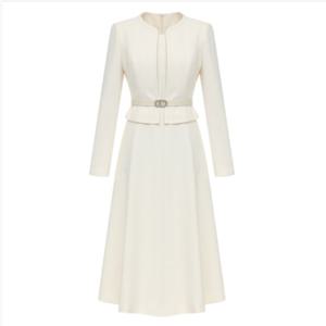 [미니멈]투피스형 트위드플레어 원피스 (MYAGWO1160IV1)_IC