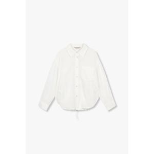 [보브]레이온 오버핏 롱 블라우스 7155260003