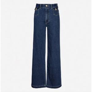 [뱅뱅]여성 쿨맥스 인밴드 루즈핏 데님팬츠(NQL147)_KG