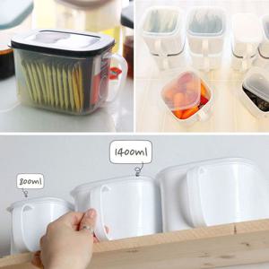 니본 핸디 캐니스터1P 손잡이 밀폐용기 반찬통 양념통