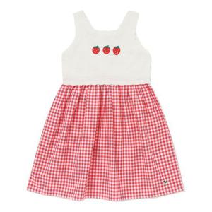 [블루독베이비]크로셰 체크 민소매 원피스 (45314-402-01)