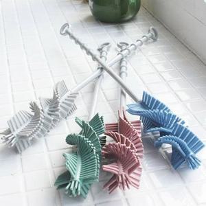 파스텔 실리콘 오일병솔 블루 1개 오일병솔 실리콘오일병솔 세척솔 세척브러쉬 설거지브러쉬 병솔 부엌솔