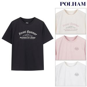 폴햄  여성 무브 소로나 그래픽 반팔 티셔츠(PHF2TS2750)