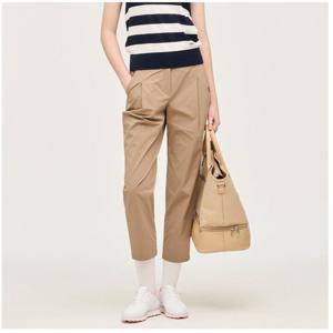 [링스골프][25SS] 여성 원턱 테이퍼드 팬츠  L21E1PT152_BR_CC