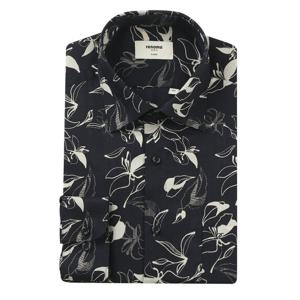 [레노마(셔츠)][레노마]린넨라이크 프린트 긴소매 일반핏남방RPSSG1070NY