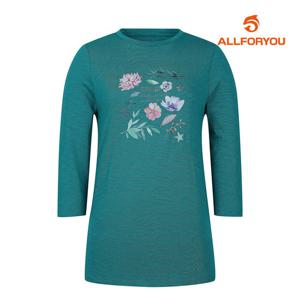 [올포유] 여성 원포인트 7부 티셔츠 ALTRM3121-904