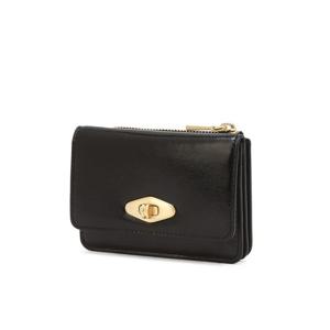 [질스튜어트] 블랙 락장식 소가죽 명함/카드지갑 JAWA5F601BK