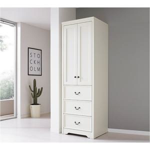 데코라인 빈센트 3단 서랍형  양문형 옷장 장롱 650 방문설치