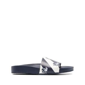 26 SS 로렌랄프로렌 오드리나 로고 프린트 슬라이더 샌들 802904284005 TP432189967