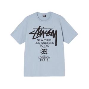 스투시 월드투어 티셔츠 스틸 2021 39036143903658