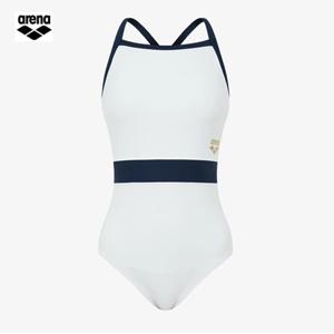 아레나 마린 플레이어  A5BL1LO04 WHT (주머니백 증정) 여성일반 싱글크로스 스트랩백 원피스 실내수영복