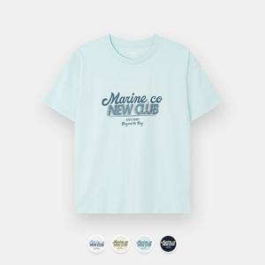 [지오다노주니어] 03095531 코튼 저지 프린트 반팔티(마린2)