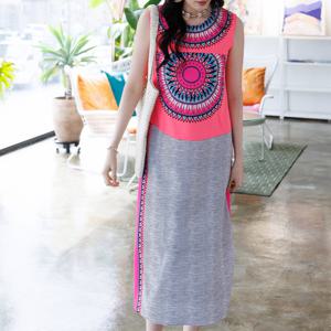 [디아스토리] 인디안 핑크 드레스 AIMPDL07