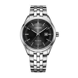 시티즌 BM7250-56E 에코드라이브 블랙 다이얼 남성 메탈 시계