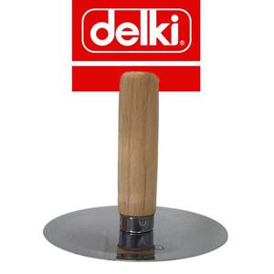 델키 나무손잡이 호떡누르게 125mm 대형 호떡 호떡누르개 주방용품 업소용