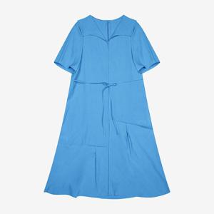 [베스띠벨리]세일러 카라 언발 반팔 원피스 BKOAE2510