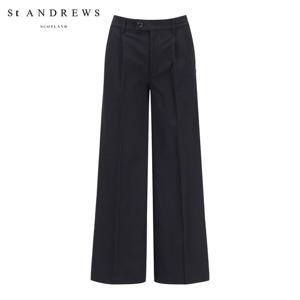 [세인트앤드류스] 여성 엠보 조직감 메탈 심볼 팬츠