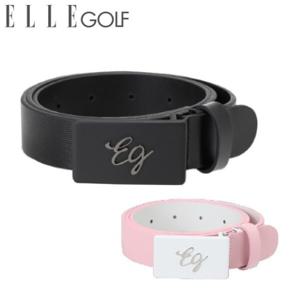 [엘르골프]여성 스퀘어 무광 후크 버클 소가죽 벨트6J27201_DJ