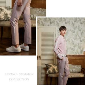 [엘르골프]남성 간절기 N/PU원단 팬츠6J11682I_DJ