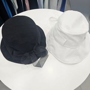 [엘르골프]여성 리본 테이프 포인트 햇6L47403_DJ