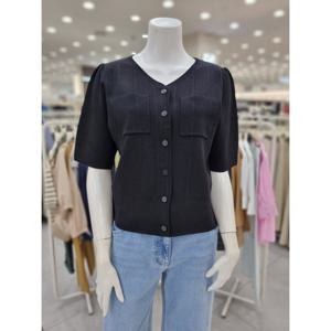 [더아이잗]브이넥 포켓 5부 가디건 955만)IN8M1CD72_DJ