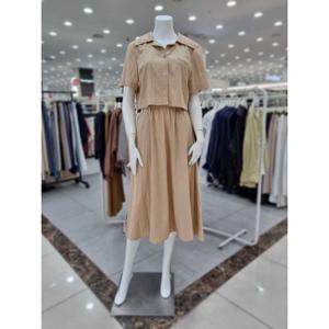 [더아이잗]백 슬릿 밴딩 크링클 원피스 IN7A0OP29511_DJ