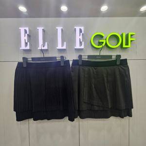 [엘르골프]여성  봄 여름 기장편차 플리츠 스커트6K21851_DJ