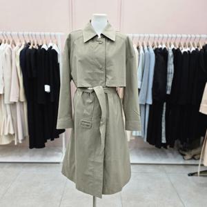 [샤틴]H라인 벨티드 트렌치코트S243C772A64_JK