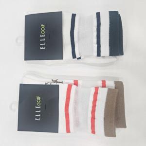 [엘르골프]여성 로고 포인트 중목 양말6L28304_DJ