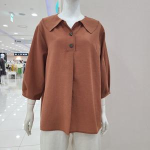 [크레송]카라가이쁜칠부소매블라우스 NWCFBP51A_US