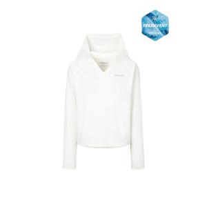 디스커버리후드티 AQS DWSW95053-CRS 프레시벤트 여성 루즈핏 후디드 커버업