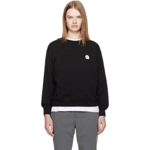 겐조 맨투맨 블랙 겐조 파리 보크 플라워 2 0 스웨트셔츠 252387F098001