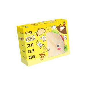 [보드엠팩토리]타코 쿠션 고트 치즈 피자