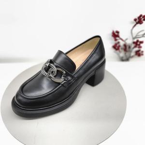 [탠디]미셸BY탠디 여성와이드굽 미들로퍼 125201A