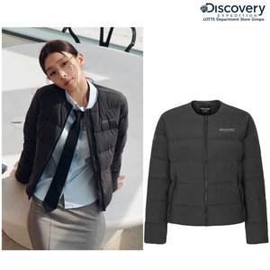디스커버리 패딩 25FW 여성 픽토르U 구스다운 경량패딩 DWDJ8P056DGS GPDJ