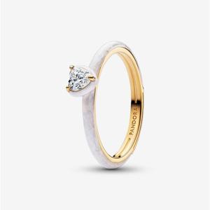 판도라 미 화이트 샤크라 하트반지163088C01