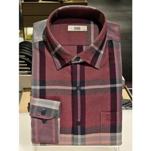 닥스셔츠 25 F W DLW3SHCL130-R1 레귤러핏 노케어 약기모 빅체크 긴팔 남방