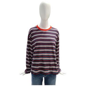 [페이지플린]라운드넥 컬러 스트라이프 긴팔 티셔츠 F5CTS503