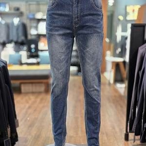 [바쏘옴므]MARIO25년 블루 스판 슬림 데님팬츠