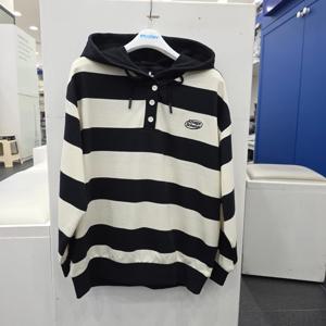 [에꼴리에]에꼴리에 오버핏빅스트라이프후드티 25C5452