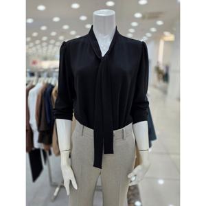 [더아이잗]타이 넥 시어 블라우스 IR9M0BL791390