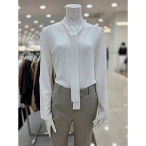 [더아이잗]타이 넥 시어 블라우스 IR9M0BL791600