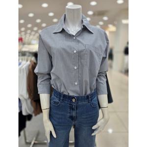 [더아이잗]스트라이프 포켓 셔츠 IR9M0BL801390